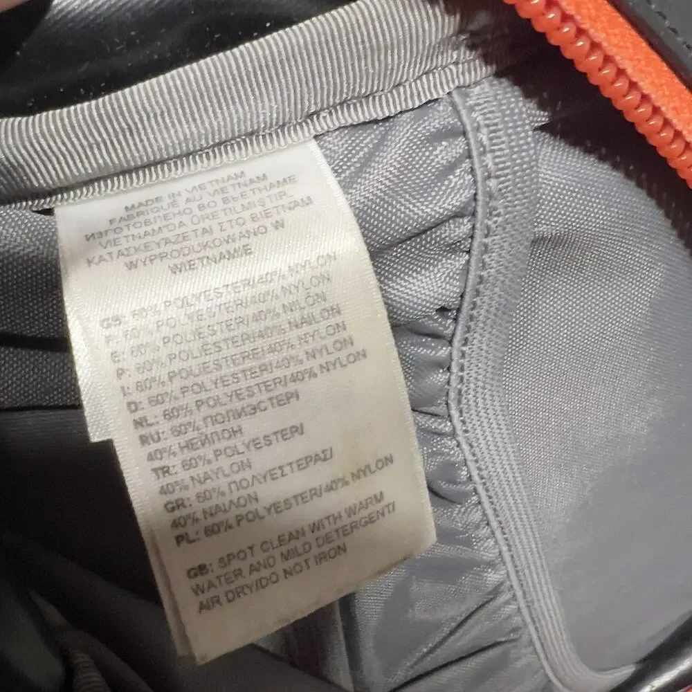 The North Face Hot Shot Chameleon Backpack Teal Orange Mesh Pocket Daypack